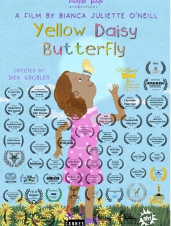 Yellow Daisy Butterfly