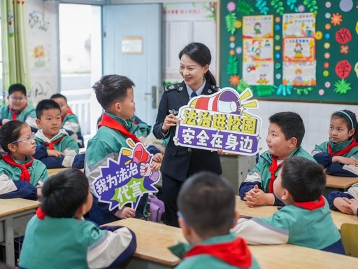 安全教育进校园（来源：新华社）.jpeg